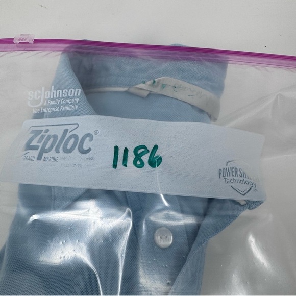 Travis Mathew Blue Polo Shirt Classic Design - Picture 7 of 7